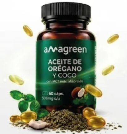 CAPSULAS ACEITE DE OREGANO Y COCO