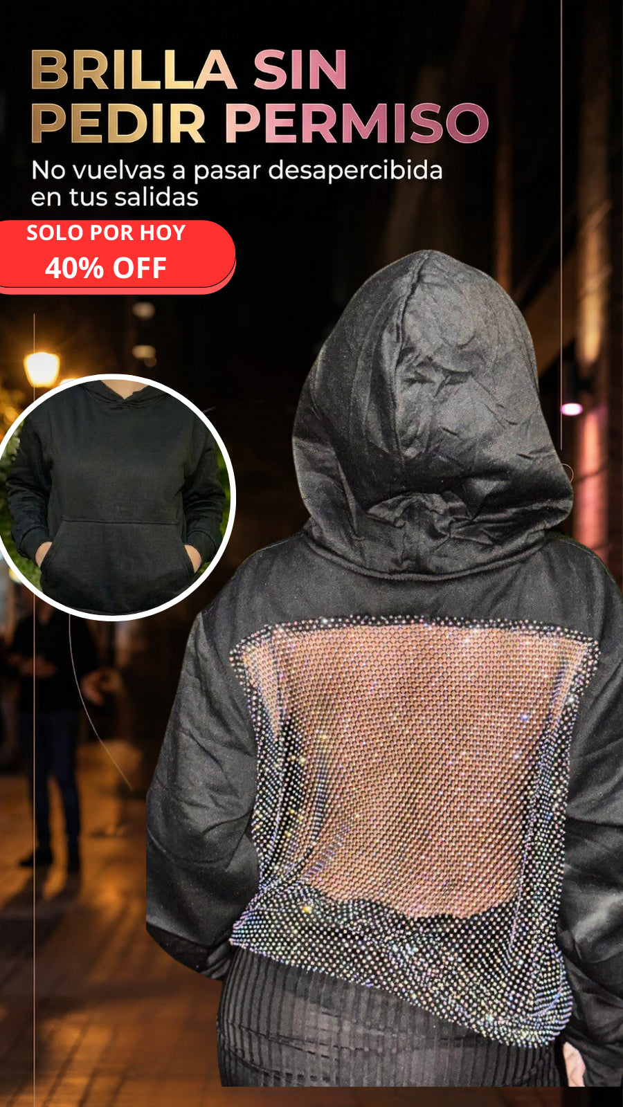Hoddie Brillante Luxi